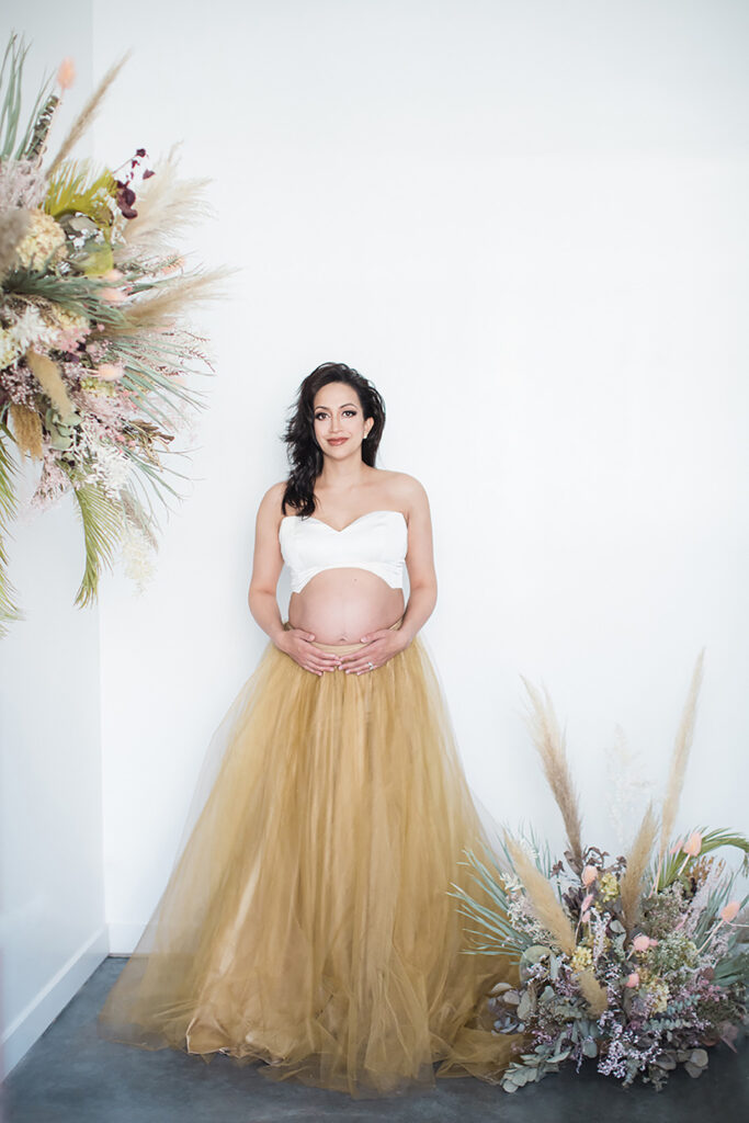 Embrace the beauty of your pregnancy with our glamorous maternity boudoir shoot in Vancouver. Our experienced photographer captures the elegance and sensuality of your maternity journey, creating stunning portraits that celebrate your motherhood in style. Indulge in a personalized and intimate photography experience that empowers you to embrace your pregnancy glow. Contact us now to book your unforgettable glamour maternity boudoir shoot.