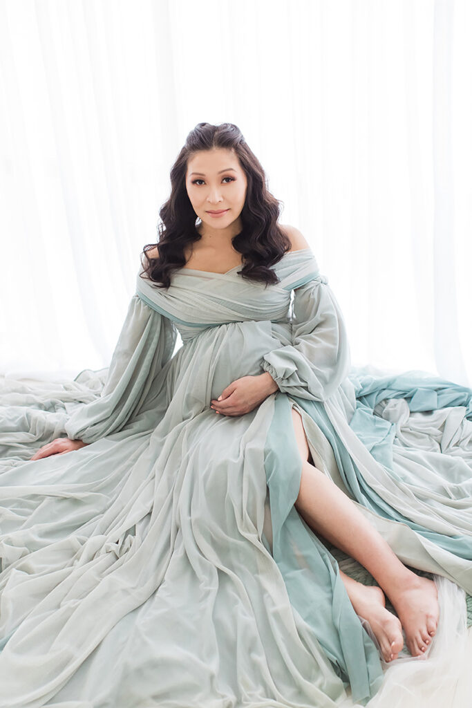 Embrace the beauty of your pregnancy with our glamorous maternity boudoir shoot in Vancouver. Our experienced photographer captures the elegance and sensuality of your maternity journey, creating stunning portraits that celebrate your motherhood in style. Indulge in a personalized and intimate photography experience that empowers you to embrace your pregnancy glow. Contact us now to book your unforgettable glamour maternity boudoir shoot.