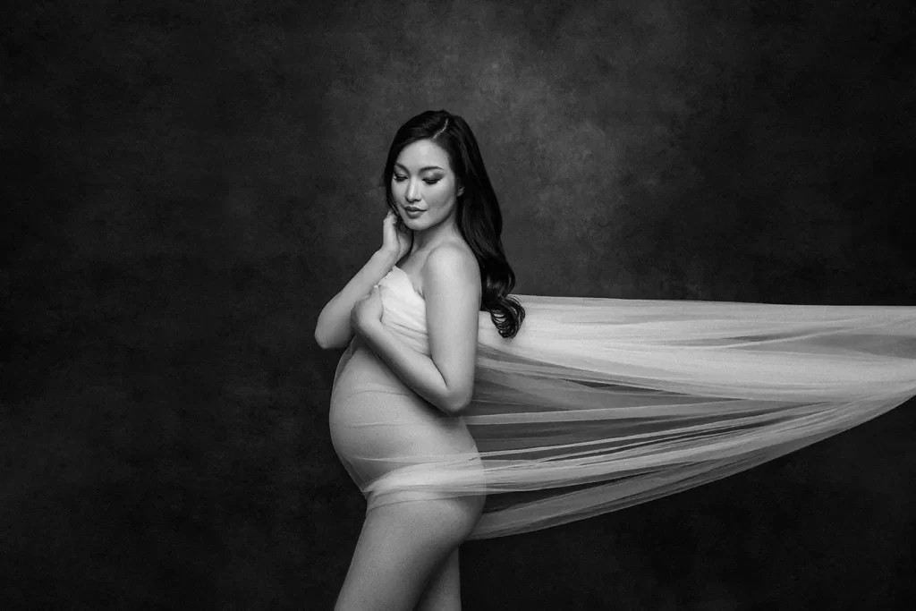 Stunning Glamour Maternity Boudoir Shoot in Vancouver - Celebrate Your Motherhood in Style 28