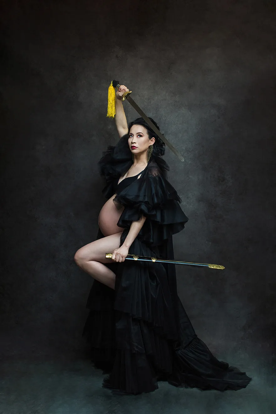 Stunning Glamour Maternity Boudoir Shoot in Vancouver - Celebrate Your Motherhood in Style 34